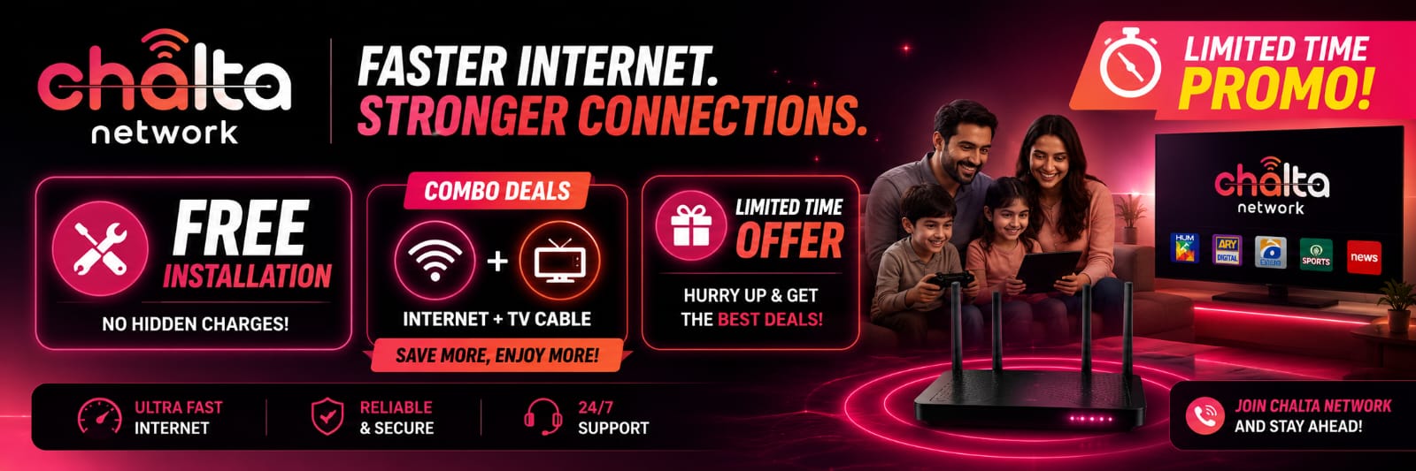 Chalta Network Special Offer